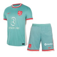 Atletico Madrid Koke #6 Gostujuci Dres za djecu 2024-25 Kratak Rukav (+ Kratke hlače)